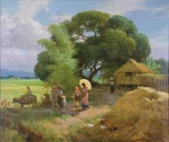 CHILDREN'S BOOK: The Lady with the Yellow Umbrella